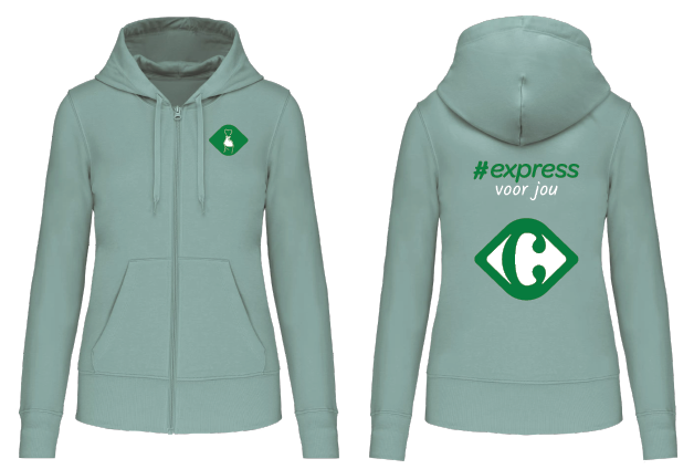 Zip-up hoodie Express 4.0 - lady