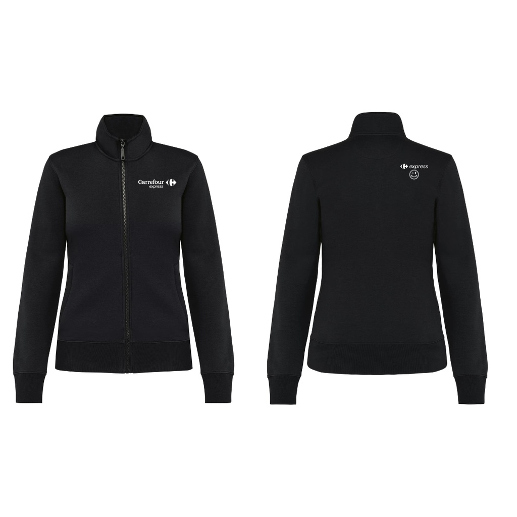 Sweat zip - femmes NOUVEAU