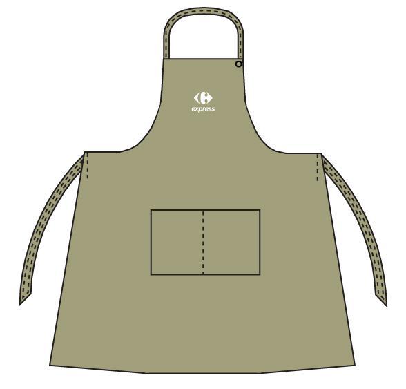 Bavet apron - BI-COLOR