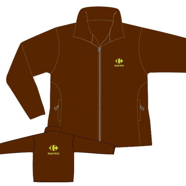 Microfleece vest dames maat 4XL