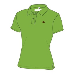 [FRL50FKM.GR] Polo dames - manches courtes