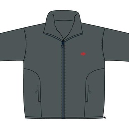 [CH80M.GY] Vest microfleece heren (Grijs) maat 3XL