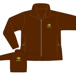 [EXPR916.BR] Microfleece vest heren XL