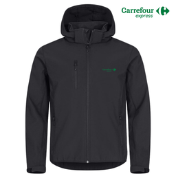 Express Softshell met afneembare kap